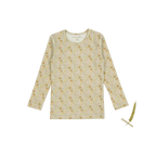 The Printed Long Sleeve Tee - Meadow